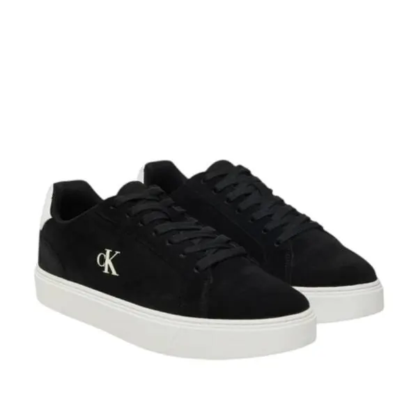 Calvin Klein - Ανδρικά Sneakers Classic Cupsole Laceup Su YM0YM01434-BEH Μαύρο YM0YM01434-BEH