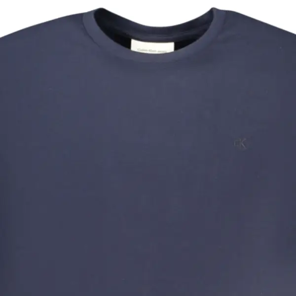 Calvin Klein - Ανδρικό T-shirt Classic Monogram Tee Regular Fit LV04RD254G-CEF Μπλε Σκούρο LV04RD254G-CEF