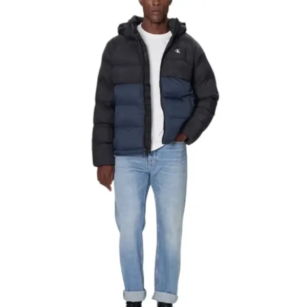 Calvin Klein - Ανδρικό Αδιάβροχο Χειμωνιάτικο Μπουφάν Sorona Bock Puf Regular Fit LV04RD527G-UB1 Μαύρο LV04RD527G-UB1