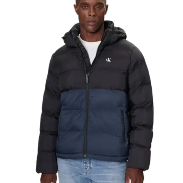 Calvin Klein - Ανδρικό Αδιάβροχο Χειμωνιάτικο Μπουφάν Sorona Bock Puf Regular Fit LV04RD527G-UB1 Μαύρο