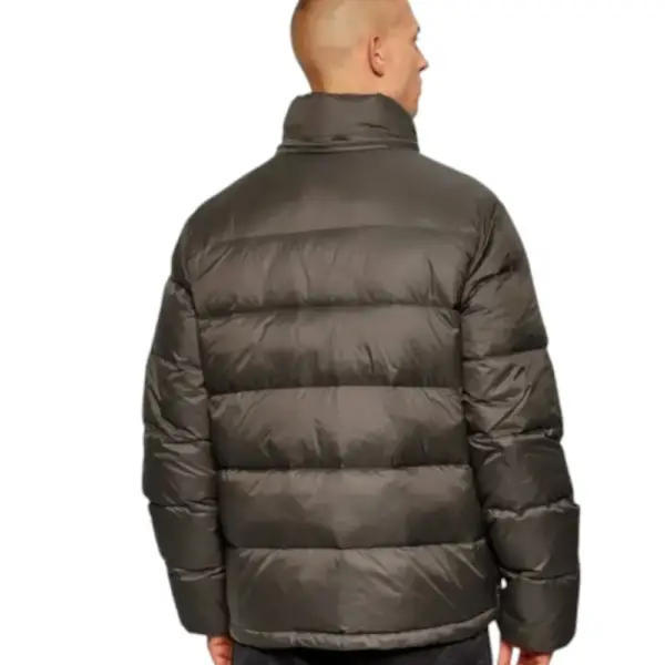 Calvin Klein - Ανδρικό Αδιάβροχο Χειμωνιάτικο Μπουφάν Super Lightweight Nylon Zip Off Hoo LV04RC518G-PAR Χακί LV04RC518G-PAR