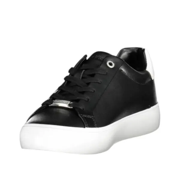 Calvin Klein - Γυναικεία Sneakers Donna HW0HW01406-BEH Μαύρο HW0HW01406-BEH