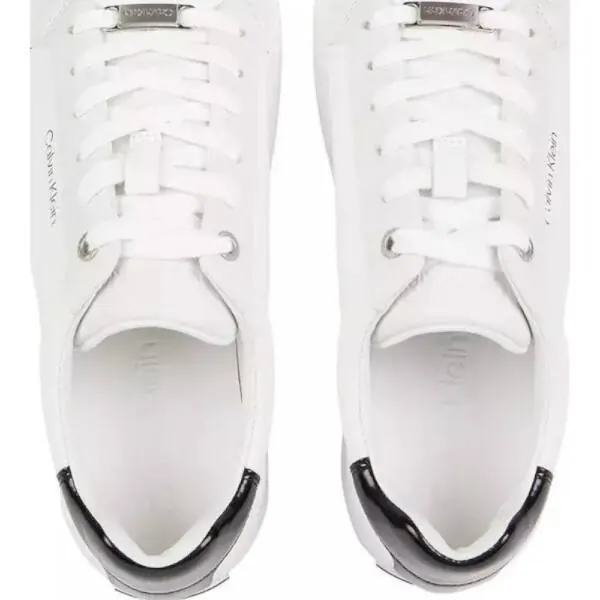 Calvin Klein - Γυναικεία Sneakers Donna HW0HW01406-YBR Λευκό HW0HW01406-YBR