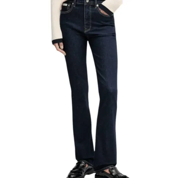 Calvin Klein - Γυναικείο Παντελόνι Jean Ck Skinny Boot LV047D732G-N8D Μπλε Σκούρο