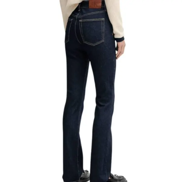 Calvin Klein - Γυναικείο Παντελόνι Jean Ck Skinny Boot LV047D732G-N8D Μπλε Σκούρο LV047D732G-N8D