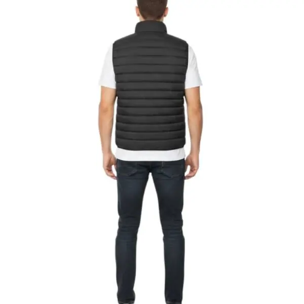 Cavalli Class - Ανδρικό Αμάνικο Χειμερινό Μπουφάν TXT40USB049-05051 Μαύρο TXT40USB049-05051