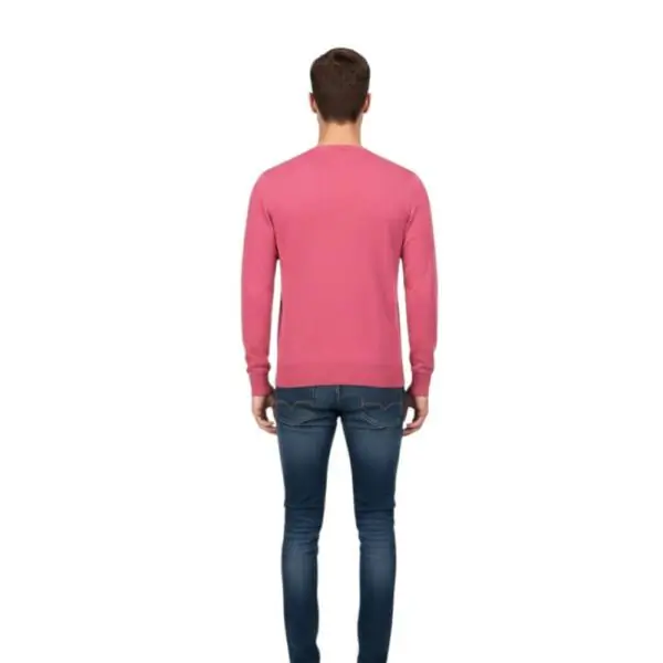 Cavalli Class - Ανδρικό Πουλόβερ Crewneck TXM60AMAC01-02002 Κόκκινο TXM60AMAC01-02002