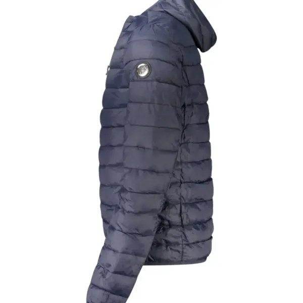 Cavalli Class - Ανδρικό Χειμερινό Μπουφάν TXT40SSB049-04926 Μπλε Σκούρο TXT40SSB049-04926