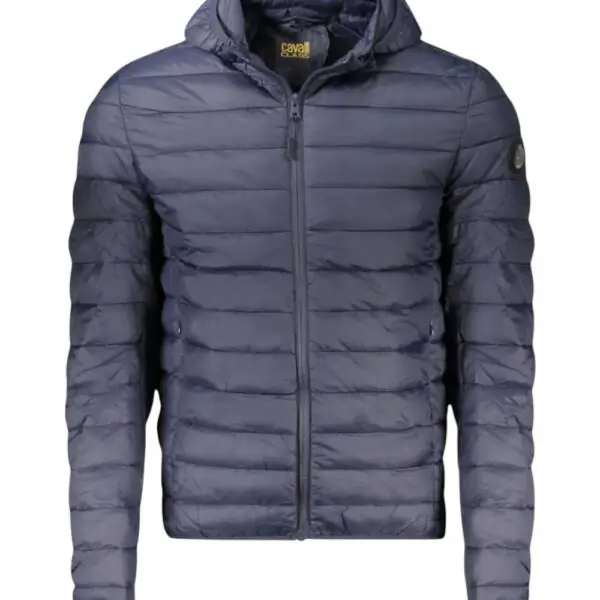 Cavalli Class - Ανδρικό Χειμερινό Μπουφάν TXT40SSB049-04926 Μπλε Σκούρο TXT40SSB049-04926