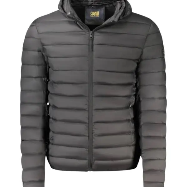 Cavalli Class - Ανδρικό Χειμερινό Μπουφάν TXT40SSB049-05051 Μαύρο TXT40SSB049-05051