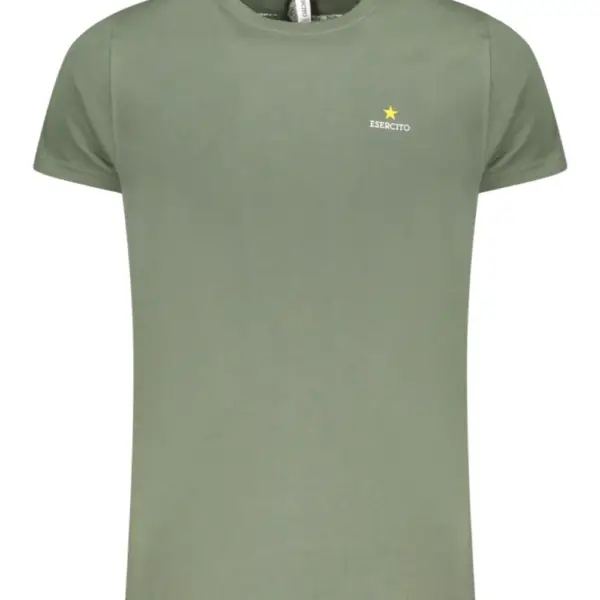 Esercito - Ανδρικό T-shirt Κοντομάνικο Regular Fit S5S635-5586-058 Πράσινο