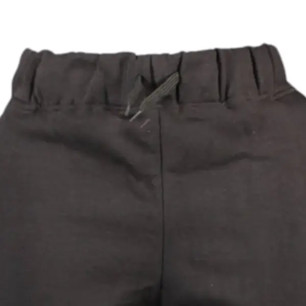 Gian Marco Venturi - Ανδρικό Παντελόνι Φόρμας AU00597-FONTE-BLACK Μαύρο AU00597-FONTE-BLACK