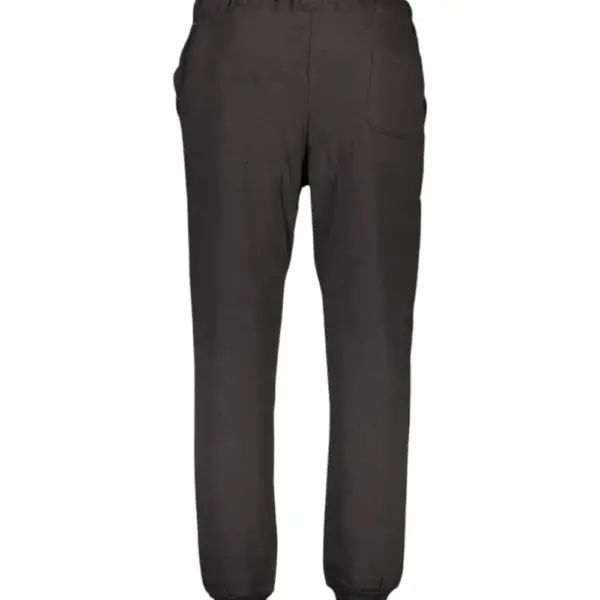 Gian Marco Venturi - Ανδρικό Παντελόνι Φόρμας AU00597-FONTE-BLACK Μαύρο AU00597-FONTE-BLACK