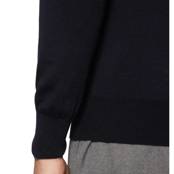 Guess - Ανδρικό Πουλόβερ Regular Fit M5RR36Z3LZ0-JBLK Μαύρο M5RR36Z3LZ0-JBLK