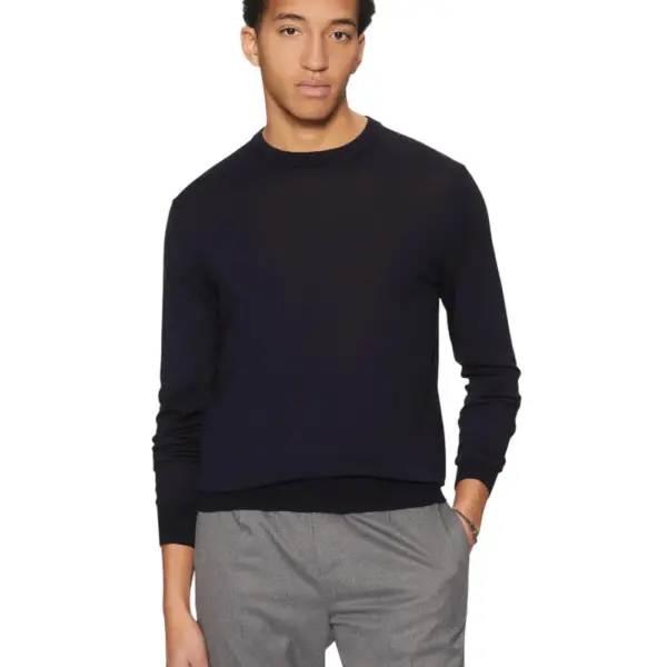 Guess - Ανδρικό Πουλόβερ Regular Fit M5RR36Z3LZ0-JBLK Μαύρο