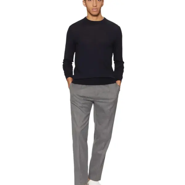 Guess - Ανδρικό Πουλόβερ Regular Fit M5RR36Z3LZ0-JBLK Μαύρο M5RR36Z3LZ0-JBLK