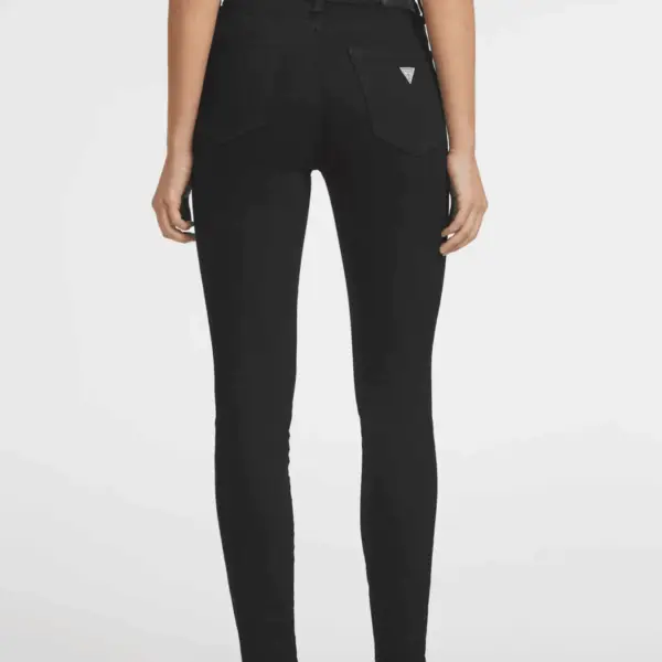 Guess - Γυναικείο Παντελόνι Τζιν Skinny Fit W4YA92D5DL1-BL4O Μαύρο W4YA92D5DL1-BL4O