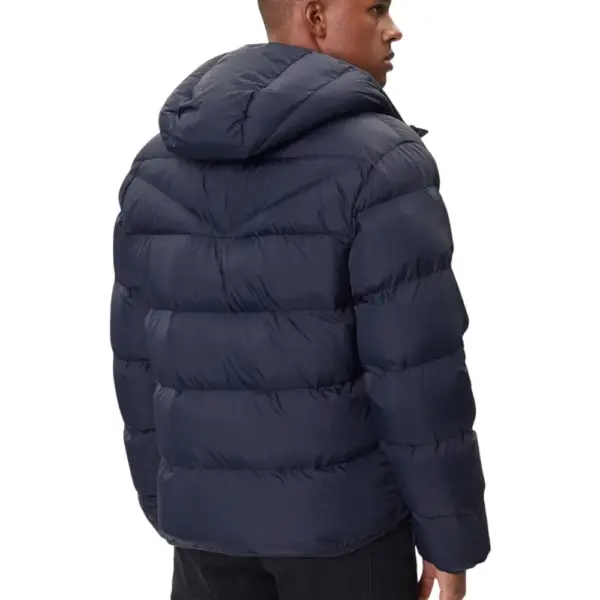 Napapijri - Ανδρικό Μπουφάν Χειμωνιάτικο A-Molveno Regular Fit NP0A88V2-176 Μπλε Σκούρο NP0A88V2-176