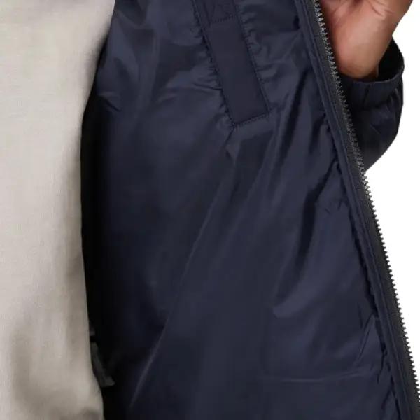 Napapijri - Ανδρικό Μπουφάν Χειμωνιάτικο A-Molveno Regular Fit NP0A88V2-176 Μπλε Σκούρο NP0A88V2-176