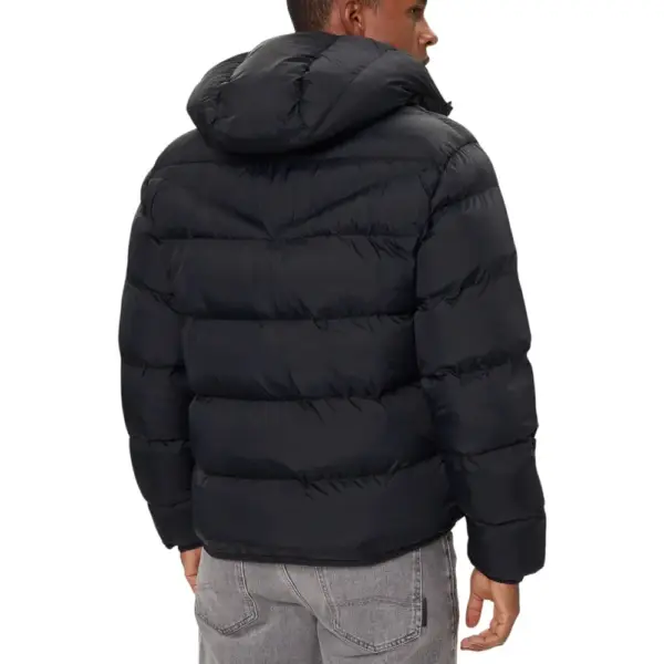 Napapijri - Ανδρικό Μπουφάν Χειμωνιάτικο A-Molveno Regular Fit NP0A88V2-941 Μαύρο NP0A88V2-941