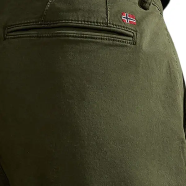 Napapijri- Ανδρικό Παντελόνι Chino NP0A4H1F-G0A Λαδί NP0A4H1FG0A