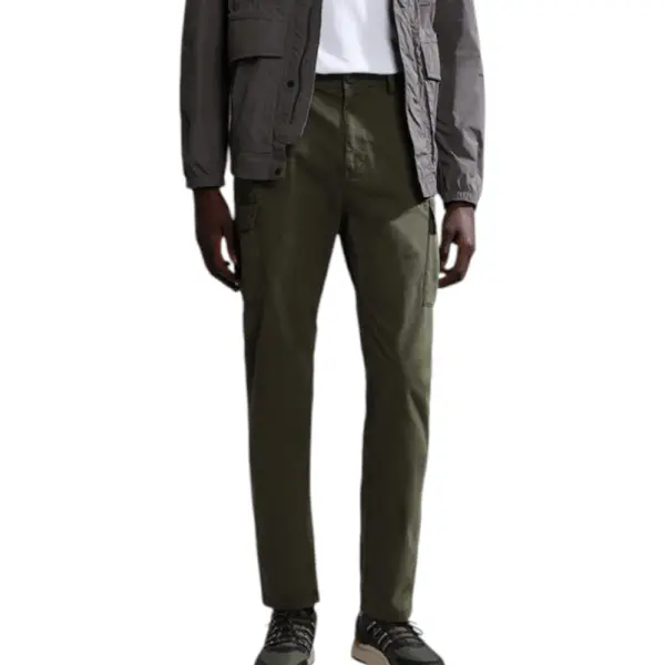 Napapijri- Ανδρικό Παντελόνι Yasuni Cargo NP0A4H1G-G0A Λαδί