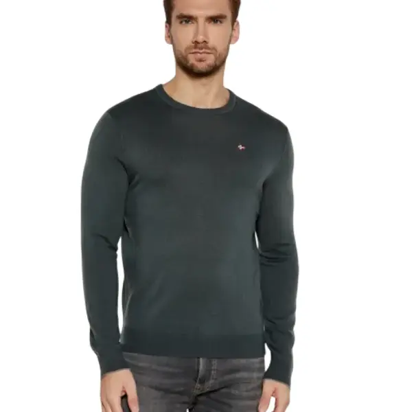 Napapijri - Ανδρικό Πουλόβερ Damavand Regular Fit NP0A4GJU-GE4 Λαδί