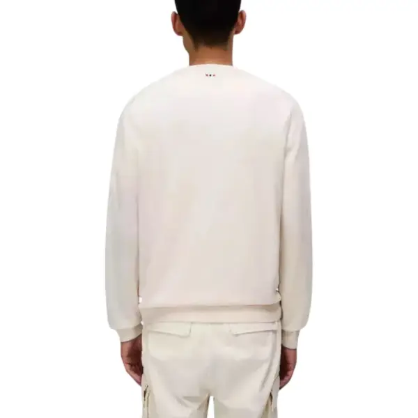 Napapijri - Ανδρικό Πουλόβερ Damavand Regular Fit NP0A4GJU-N1J Εκρού NP0A4GJUN1J