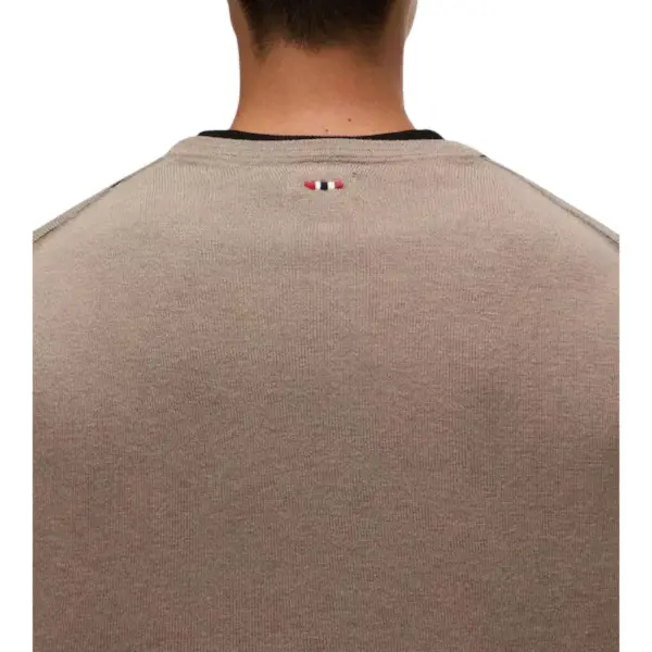 Napapijri - Ανδρικό Πουλόβερ Damavand Regular Fit NP0A4GJU-N1T Μπεζ NP0A4GJUN1T