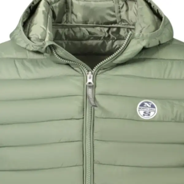 North Sails- Ανδρικό Μπουφάν Bomber Regular Fit 901070-000-0430 Πράσινο 901070-000-0430