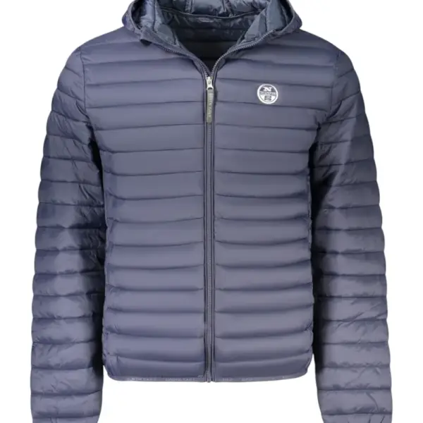 North Sails- Ανδρικό Μπουφάν Bomber Regular Fit 901070-000-0802 Μπλε Σκούρο