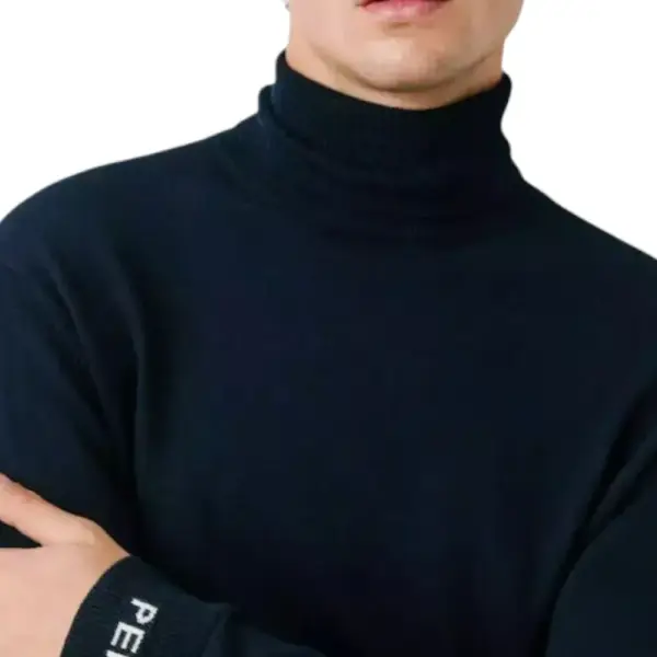 Pepe Jeans - Ανδρικό Πουλόβερ Ζιβάγκο Andre Turtle PM7000011-594 Μπλε Σκούρο PM7000011-594