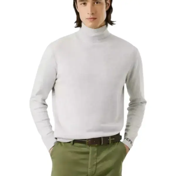 Pepe Jeans - Ανδρικό Πουλόβερ Ζιβάγκο Andre Turtle PM7000011-913 Γκρι