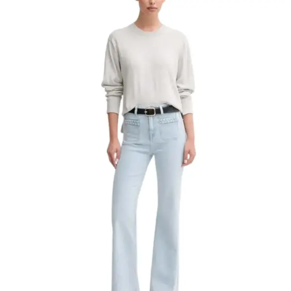 Pepe Jeans - Γυναικείο Πουλόβερ Relaxed Fit PL7000035-913 Γκρι PL7000035-913