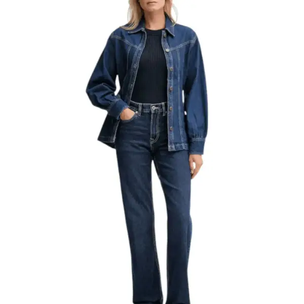 Pepe Jeans - Γυναικείο Πουλόβερ Slim Fit PL7000025-594 Μπλε Σκούρο PL7000025-594