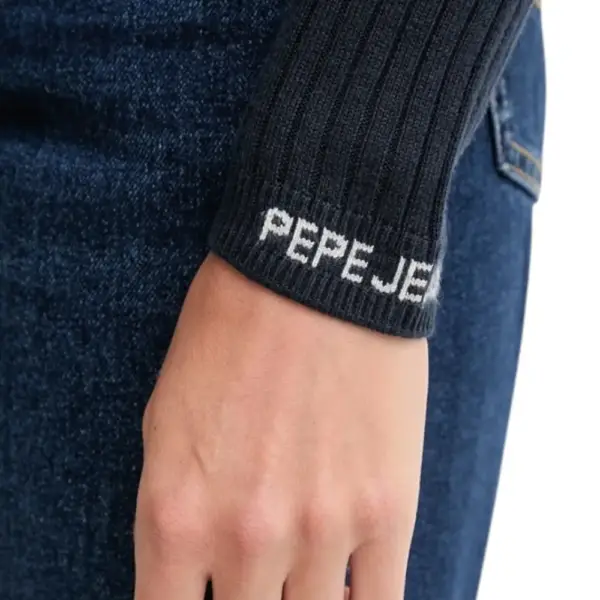 Pepe Jeans - Γυναικείο Πουλόβερ Slim Fit PL7000025-594 Μπλε Σκούρο PL7000025-594