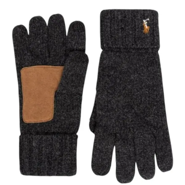 Ralph Lauren - Ανδρικά Γάντια 449891262003-HTR Γκρι