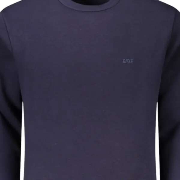 Rifle Jeans - Ανδρική Μπλούζα Φούτερ Regular Fit RFF016-BLU Μπλε RFF016-BLU