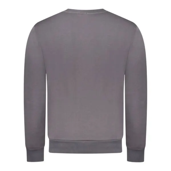 Rifle Jeans - Ανδρική Μπλούζα Φούτερ Regular Fit RFF016-PIOMBO Γκρι Σκούρο RFF016-PIOMBO