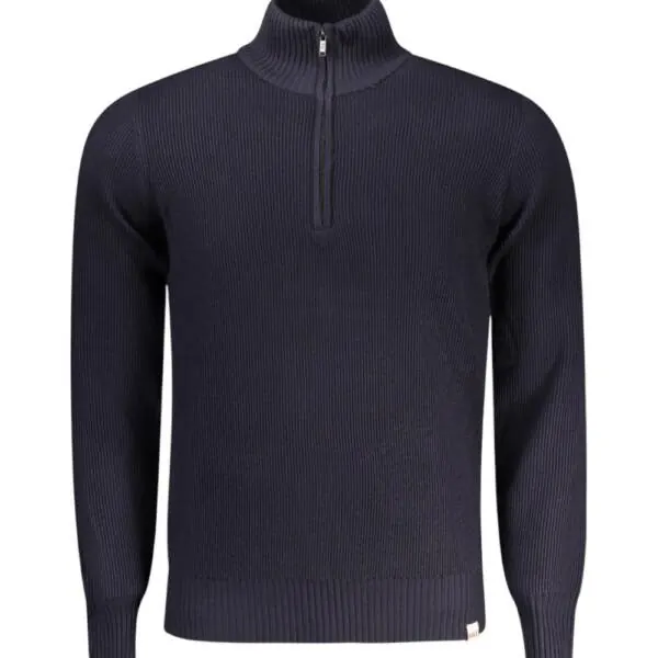 Rifle Jeans - Ανδρικό Πουλόβερ Half Zip Regular Fit RFTR436-BLU Μπλε Σκούρο