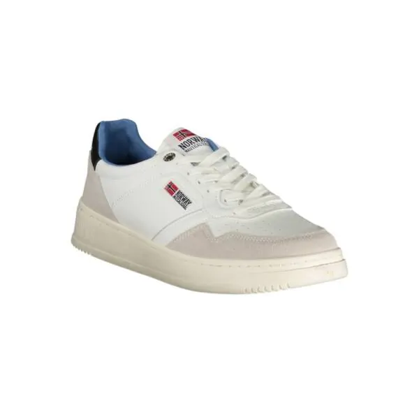 Scuola Nautica Italiana - Ανδρικά Sneakers 851062-WHITE Λευκό 851062-WHITE
