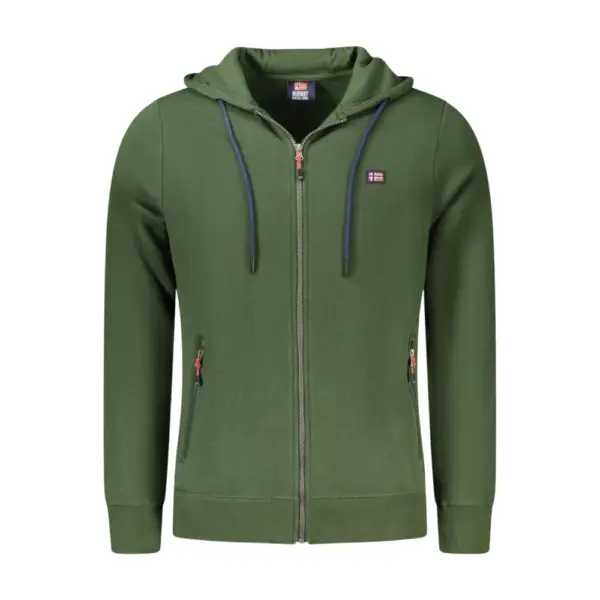 Scuola Nautica Italiana - Ανδρική Ζακέτα Φούτερ 849442-ARMY Πράσινο