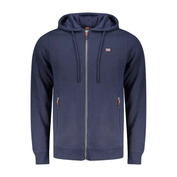 Scuola Nautica Italiana - Ανδρική Ζακέτα Φούτερ 849442-NAVY Μπλε Σκούρο