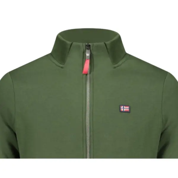 Scuola Nautica Italiana - Ανδρική Ζακέτα Φούτερ 859452-ARMY Πράσινο 859452-ARMY