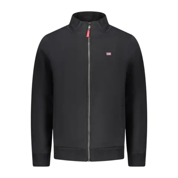 Scuola Nautica Italiana - Ανδρική Ζακέτα Φούτερ 859452-BLACK Μαύρο