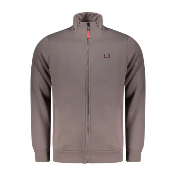 Scuola Nautica Italiana - Ανδρική Ζακέτα Φούτερ 859452-FALCON Καφέ