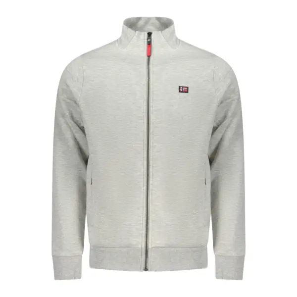 Scuola Nautica Italiana - Ανδρική Ζακέτα Φούτερ 859452-GREYME Γκρι