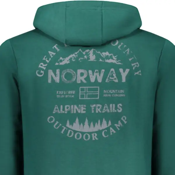 Scuola Nautica Italiana - Ανδρική Ζακέτα Φούτερ 859462-ALPINE Πράσινο 859462-ALPINE