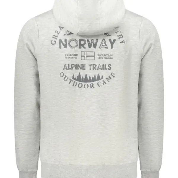 Scuola Nautica Italiana - Ανδρική Ζακέτα Φούτερ 859462-GREYM Γκρι 859462-GREYM