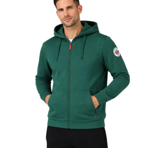 Scuola Nautica Italiana - Ανδρική Ζακέτα Φούτερ 859467-ALPINE Πράσινο